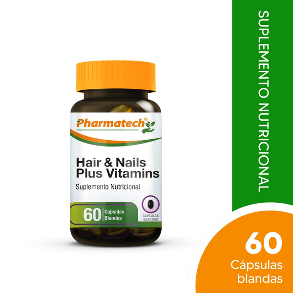 Hair and Nail Vitaminas Cabello y Uñas (60 tabletas)